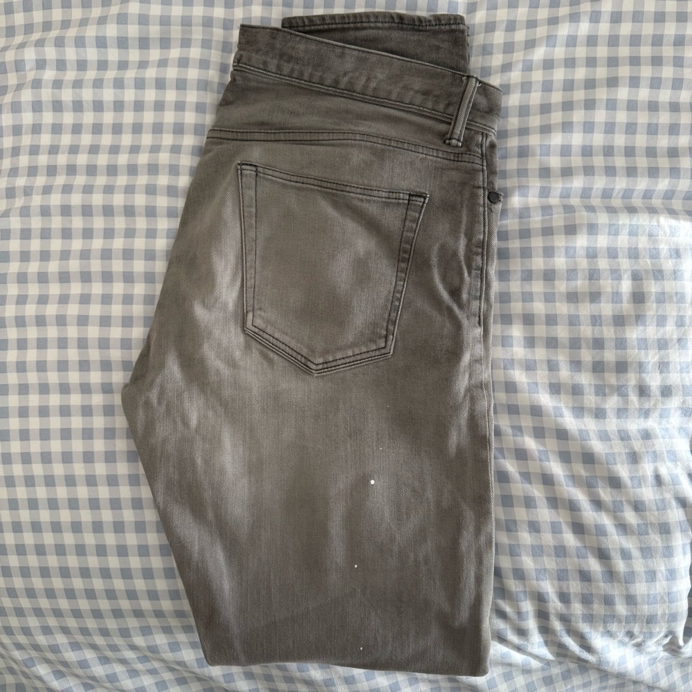 John Elliott Distressed Gray Skinny Jeans - Picture 3 of 4